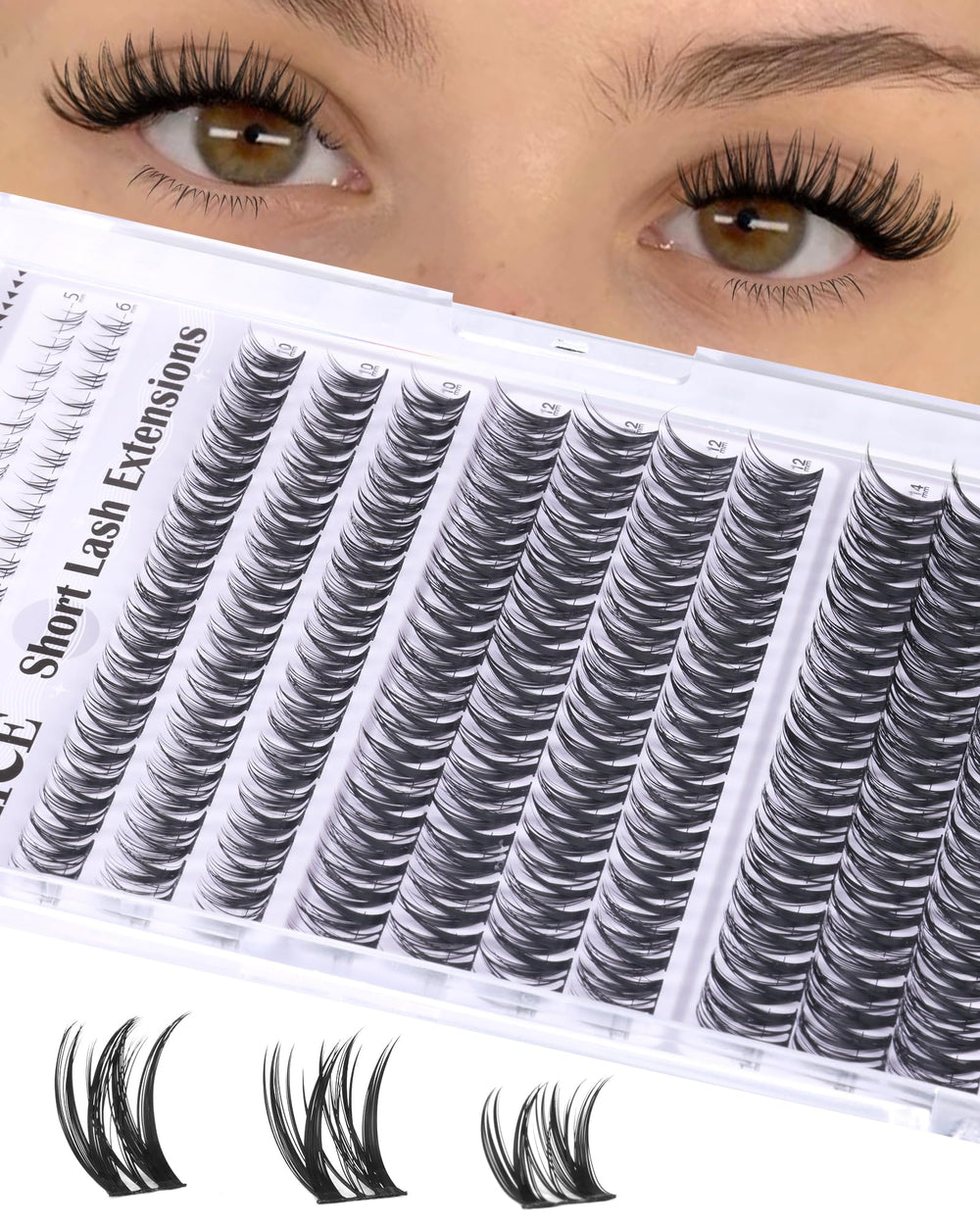 ALICE Flaunt Lash Clusters sensation légère et sans lourdeur sur les paupières.