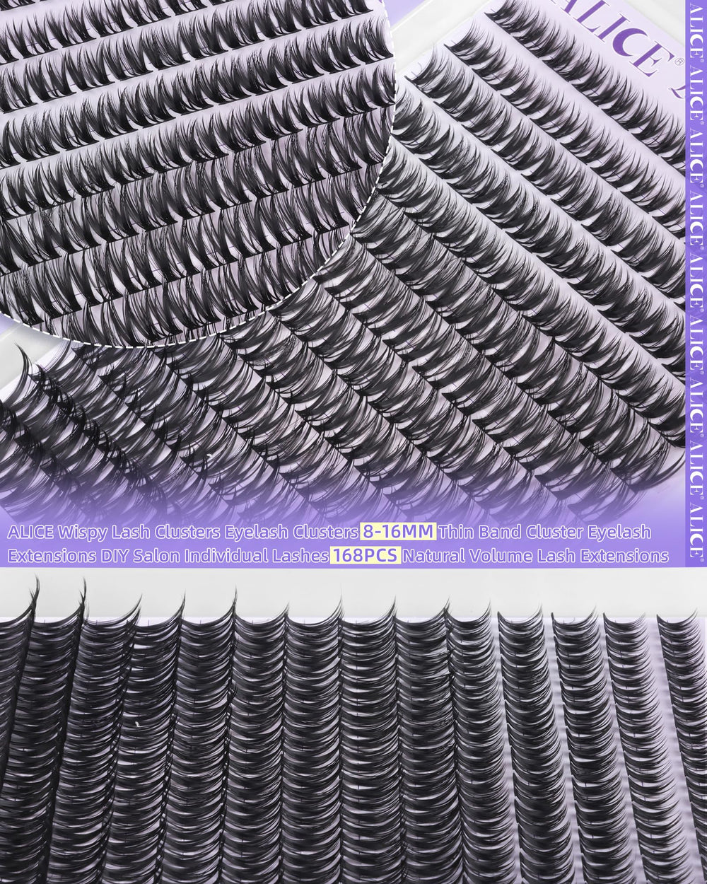 ALICE Flaunt Lash Clusters pose rapide en quelques minutes.