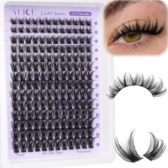 ALICE Lash Clusters 10-18mm pack : effet naturel et pose aisée.