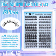 ALICE Lash Clusters: bande fine et légère pour un port confortable.