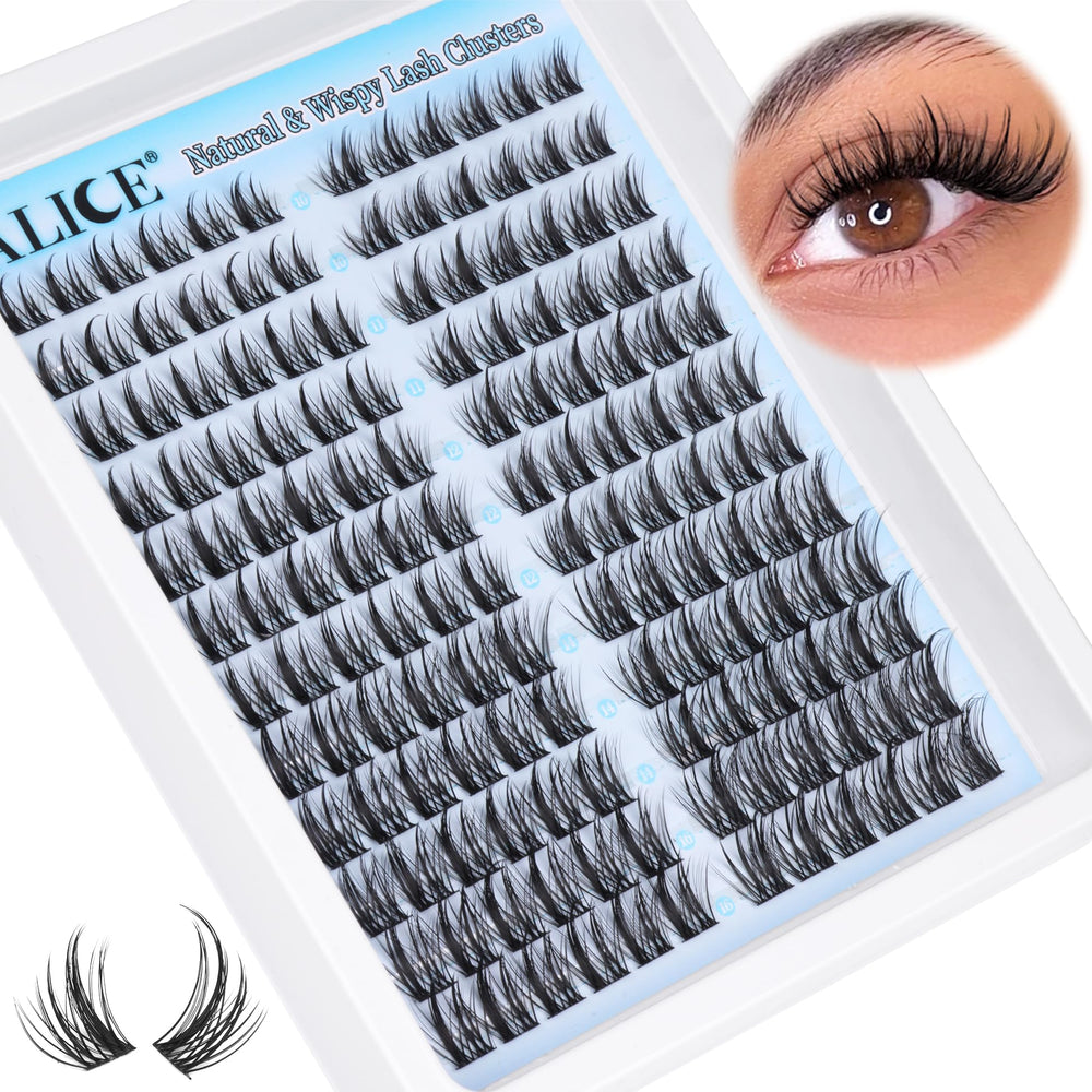 ALICE Lash Clusters: effet cat-eye pour un regard net et audacieux.