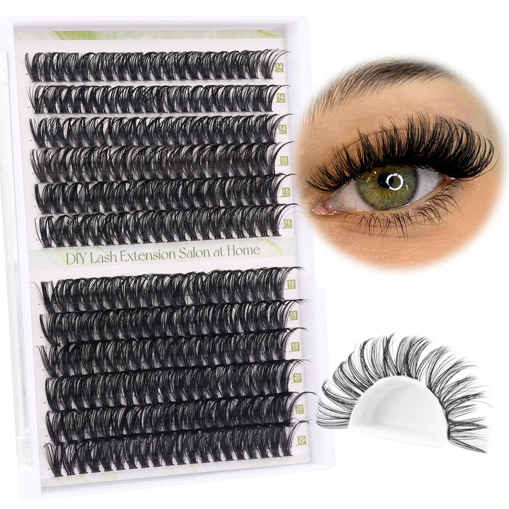 ALICE Lash Clusters fibres véganes douces et légères pour un port quotidien.