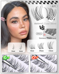 ALICE Short Lash Clusters 12mm emphasis for voluminous wispy look