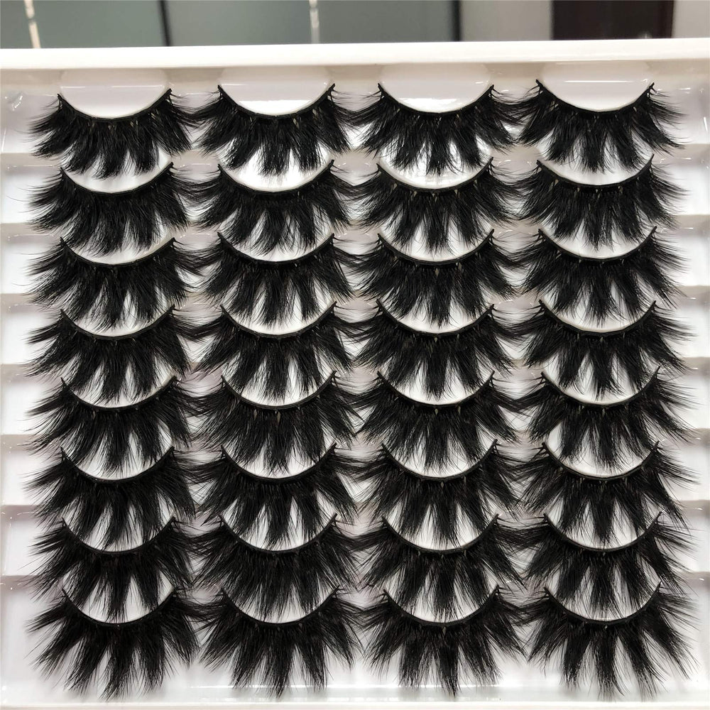 ALICROWN Dramatic Eyelashes — paquet complet pour un regard intense.