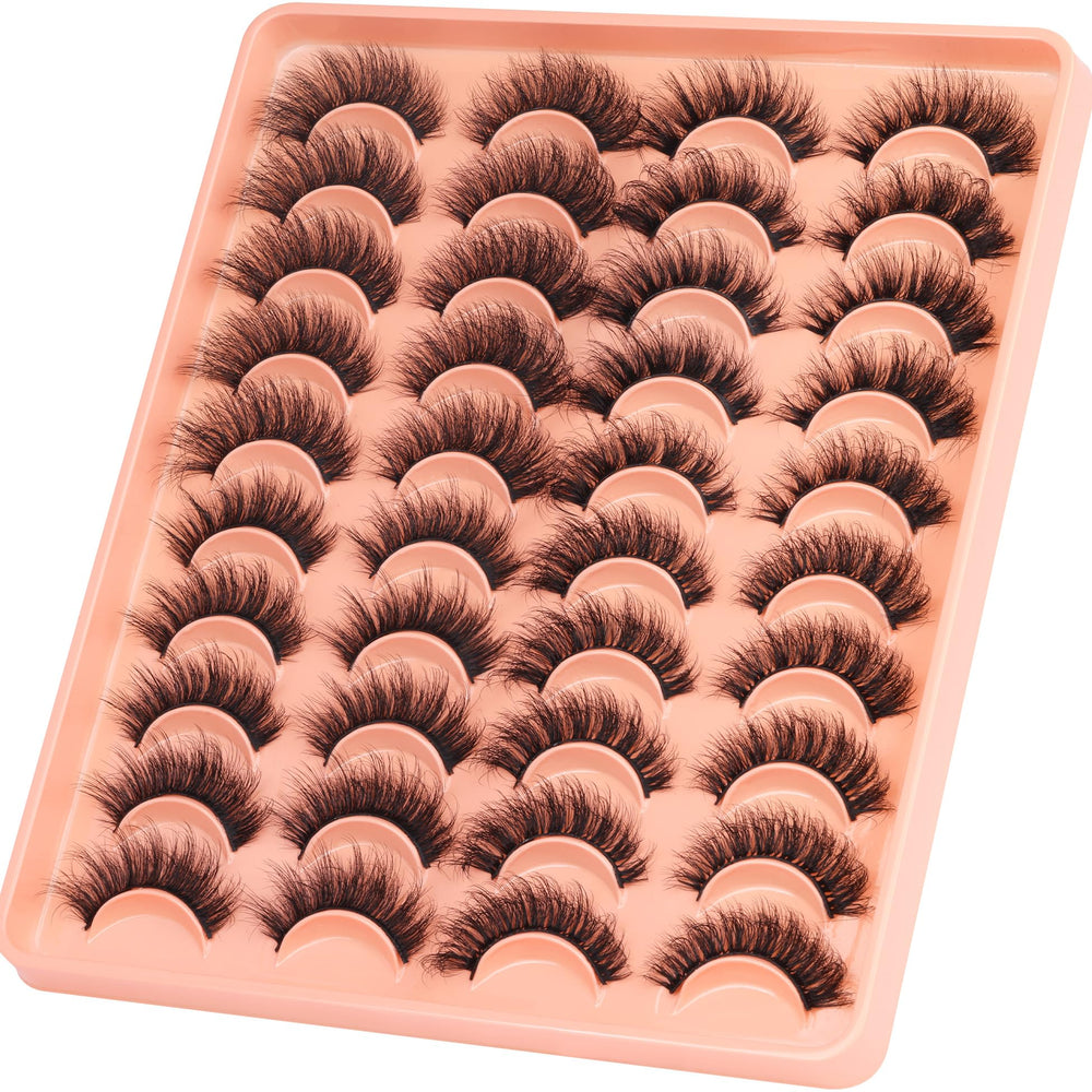 ALICROWN Ensemble 20 paires cils: choix varié pour toutes occasions