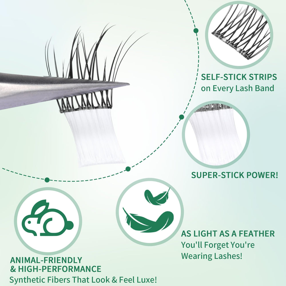 ALICROWN HAIR bandes adhésives transparentes – fixation discrète sans traces.