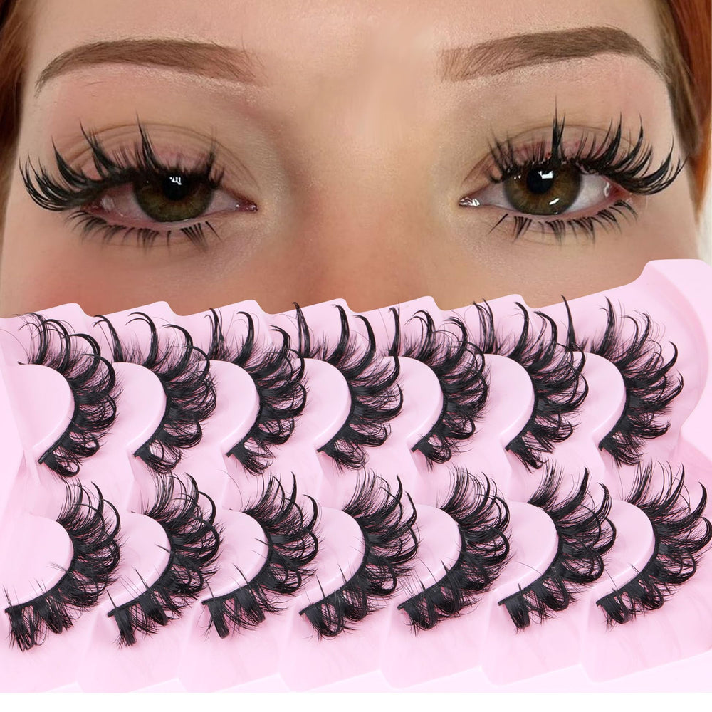 ALICROWN HAIR cils effet oeil-chat epineux pour un regard dramatique