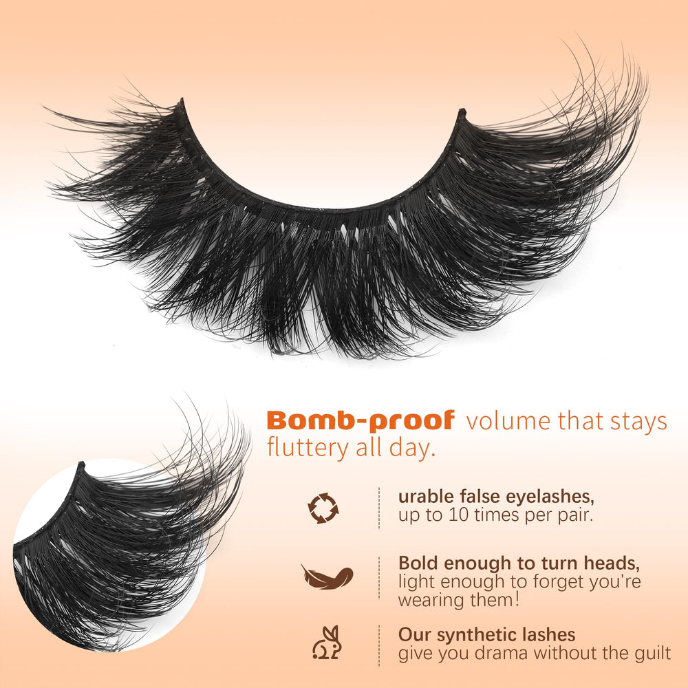 ALICROWN HAIR Strip Lashes bande flexible pour application confortable.