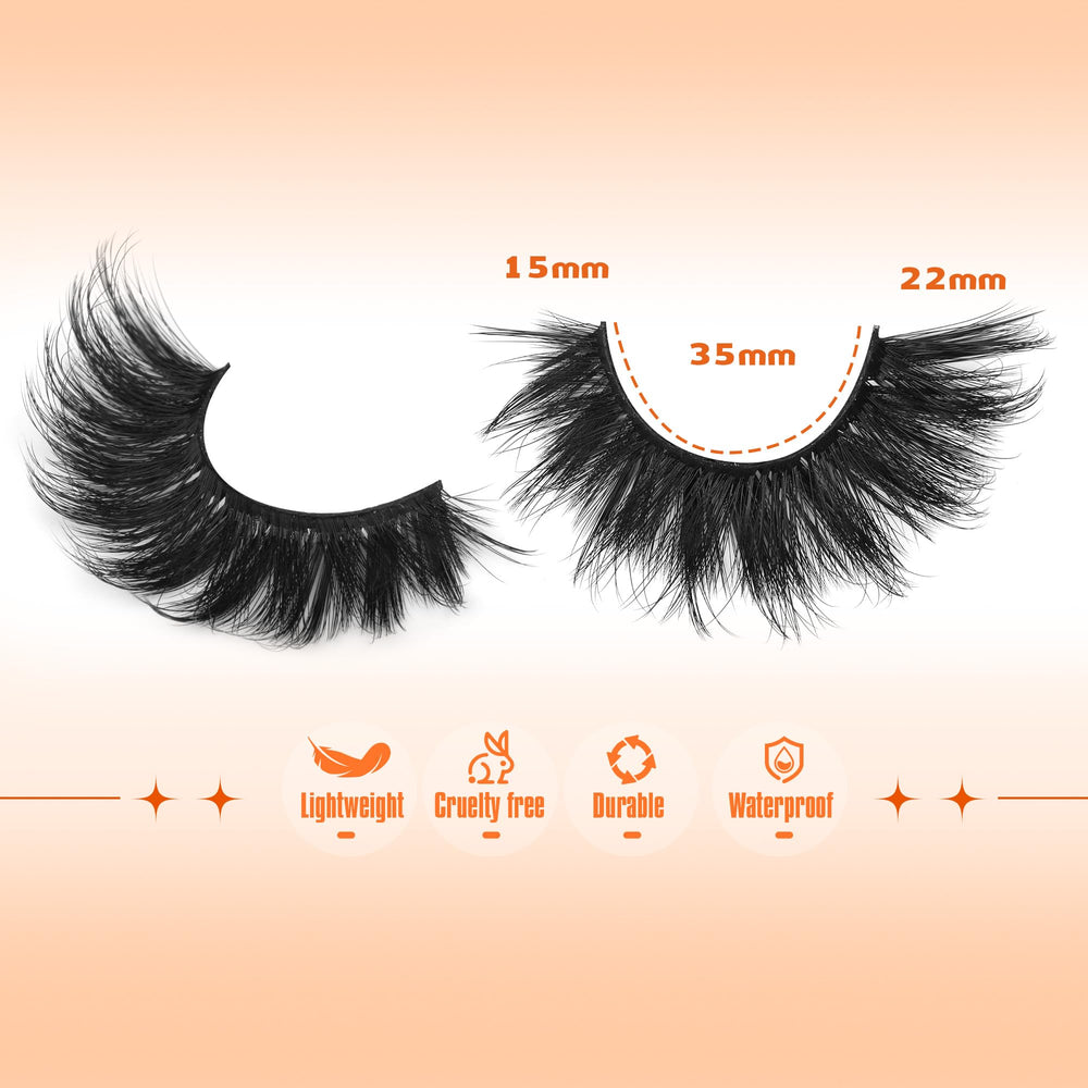 ALICROWN HAIR Strip Lashes 14 paires réutilisables jusqu’à 10 fois.