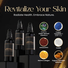 Alitura Sérum Doré – actifs astaxanthine et collagène pour revitaliser la peau.