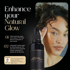 Alitura Sérum Doré – texture satinée qui nourrit et lisse la peau.