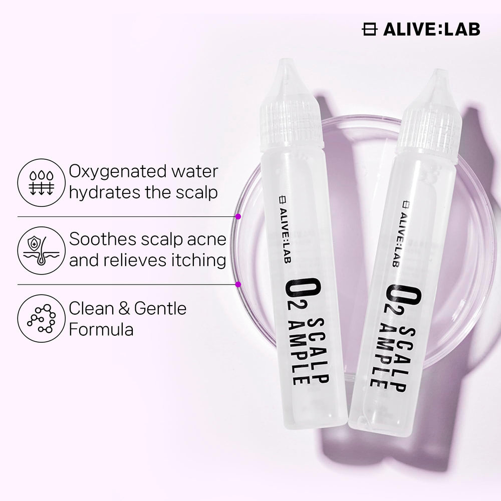 ALIVE:LAB ALIVELAB application-serum-cuir-chevelu – sérum léger pour nourrir et rafraîchir.