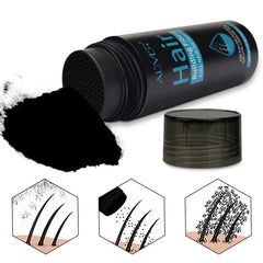 ALIVER Hair Fibers quick application saves time in the morning routine
