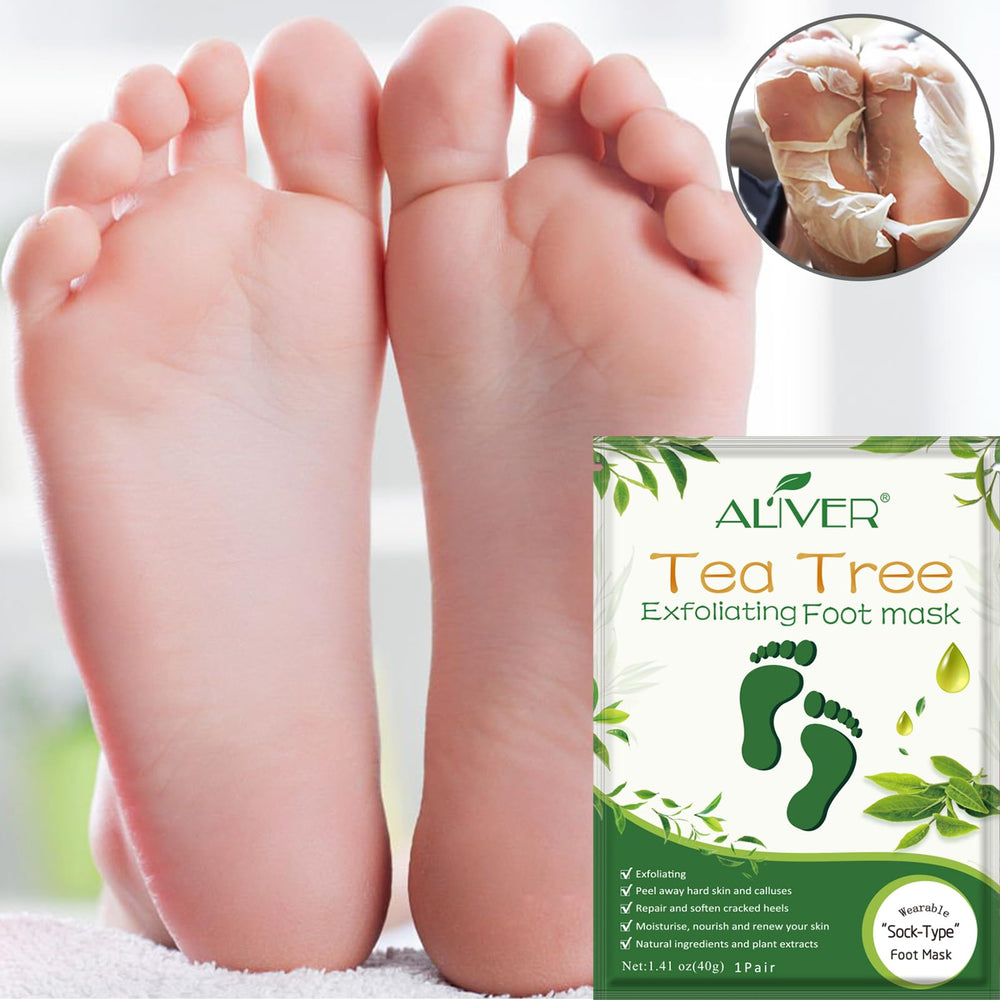ALIVER masque-pieds-callosites: élimination douce des callosités.