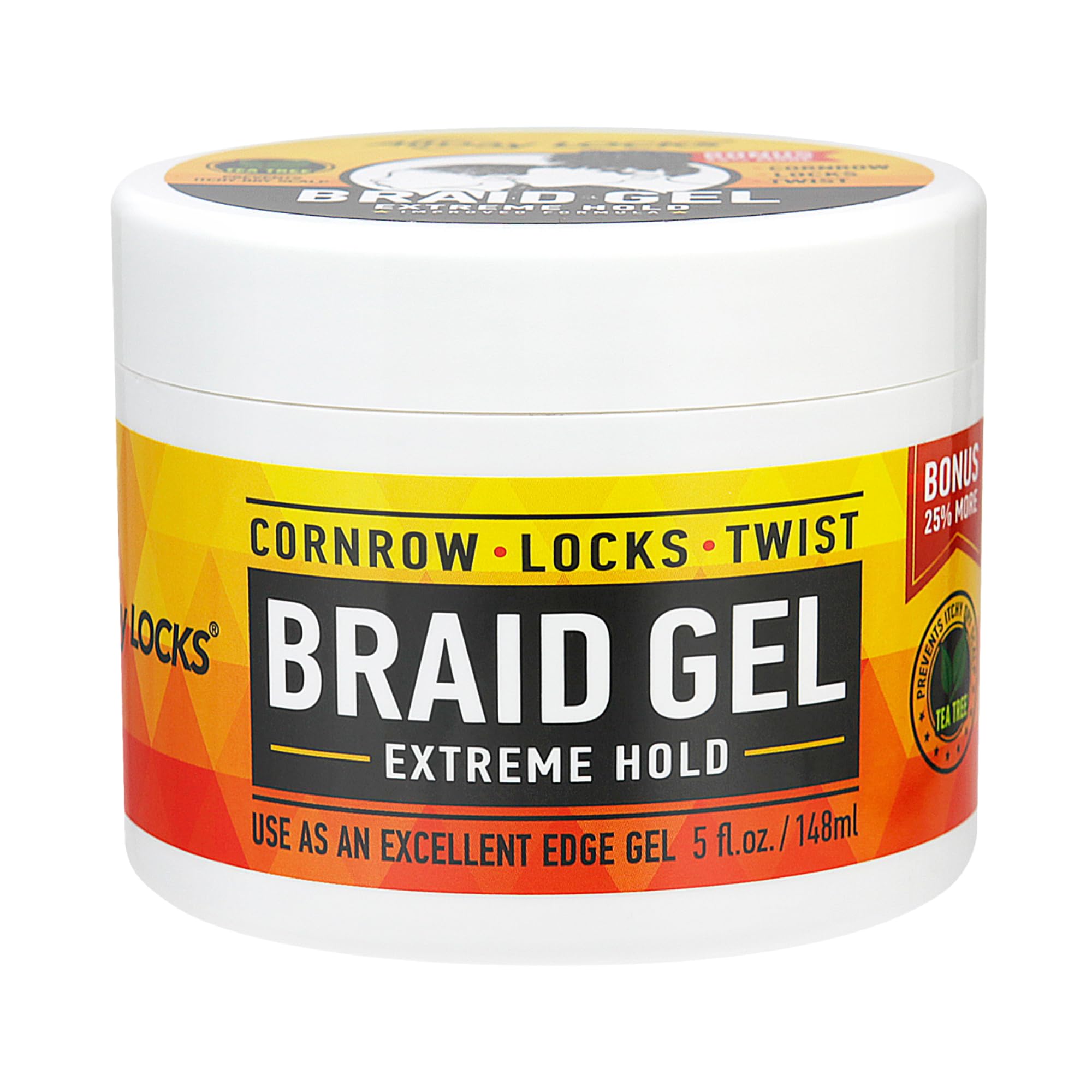 AllDay Locks Gel extrême adhérence — bouteille présentée pour une tenue longue durée