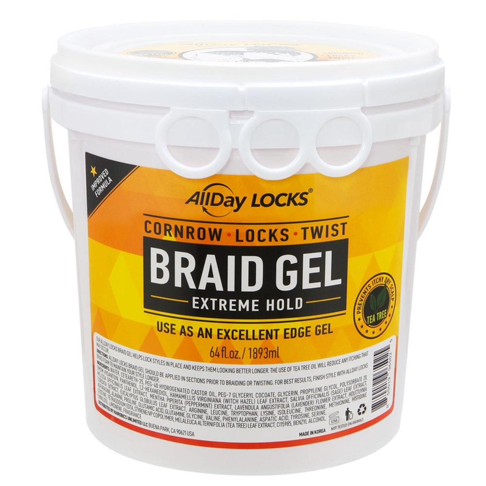 AllDay Locks Gel Extreme Hold donne une brillance satinée et contrôle l'humidité