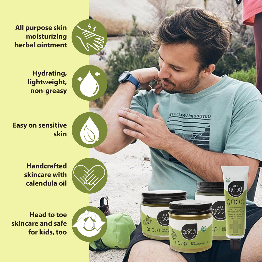 All Good Goop emballage-portable: compagnon de voyage pour soins rapides