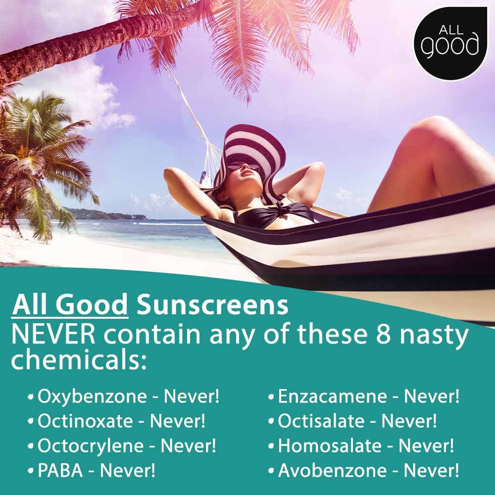 All Good Sport Spray – formulation zinc, calendula et aloe pour peau sensible.