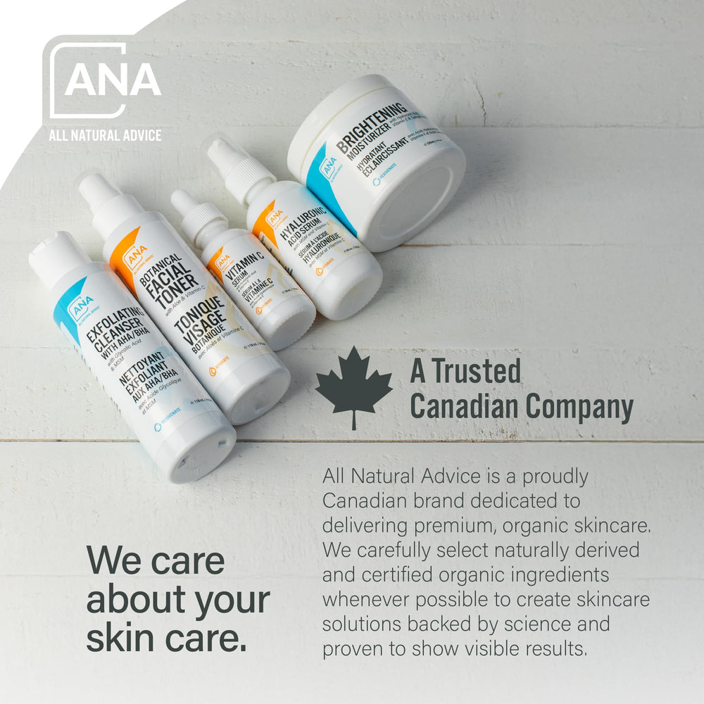 All Natural Advice Sérum vitamine C - vitamine E pour antioxydants et éclat.