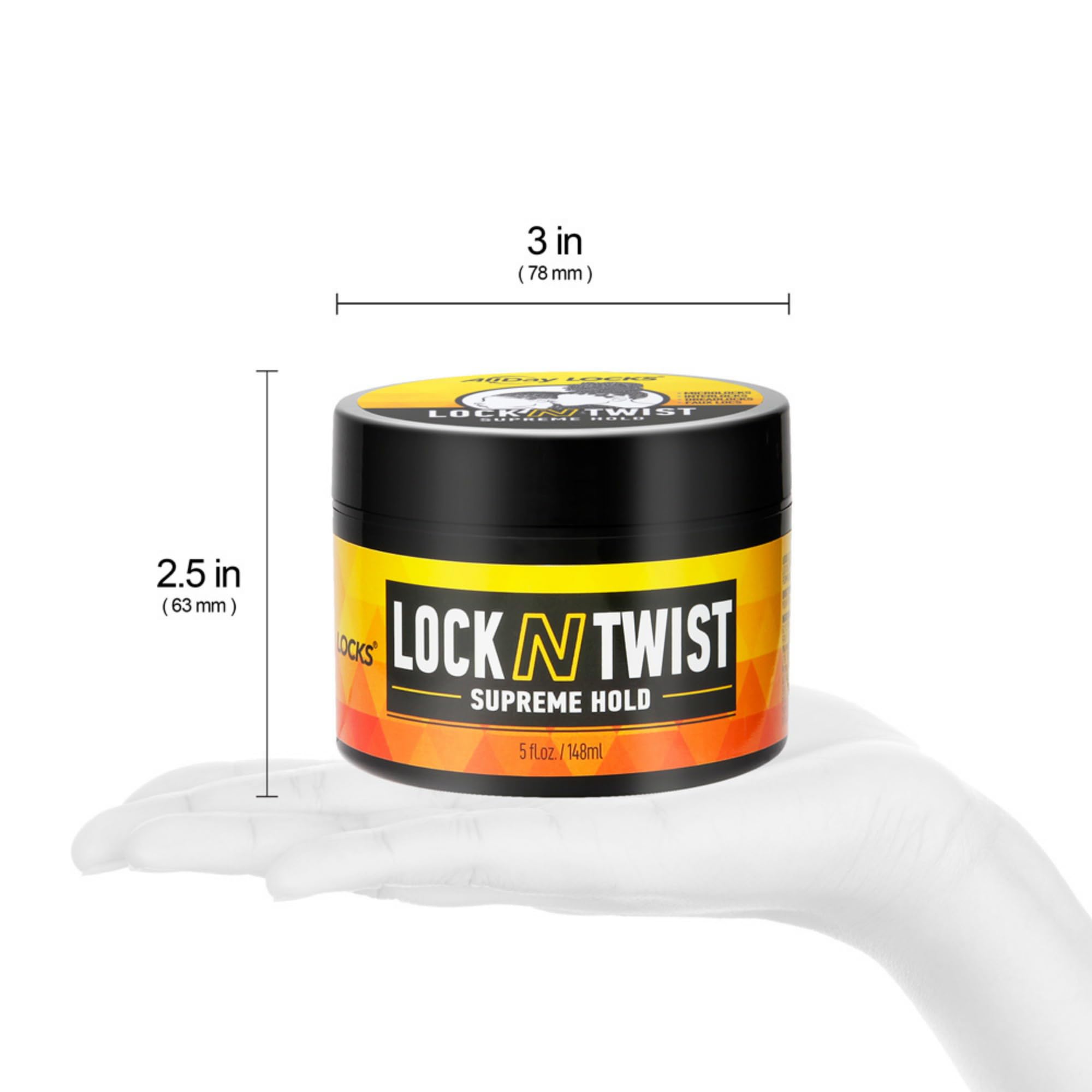 AllDay Locks brillance naturelle et douceur sans alourdir les cheveux.