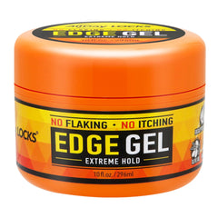 AllDay Locks Edge Gel Extreme Hold – bouteille 10oz pour une tenue durable sans résidu gras.