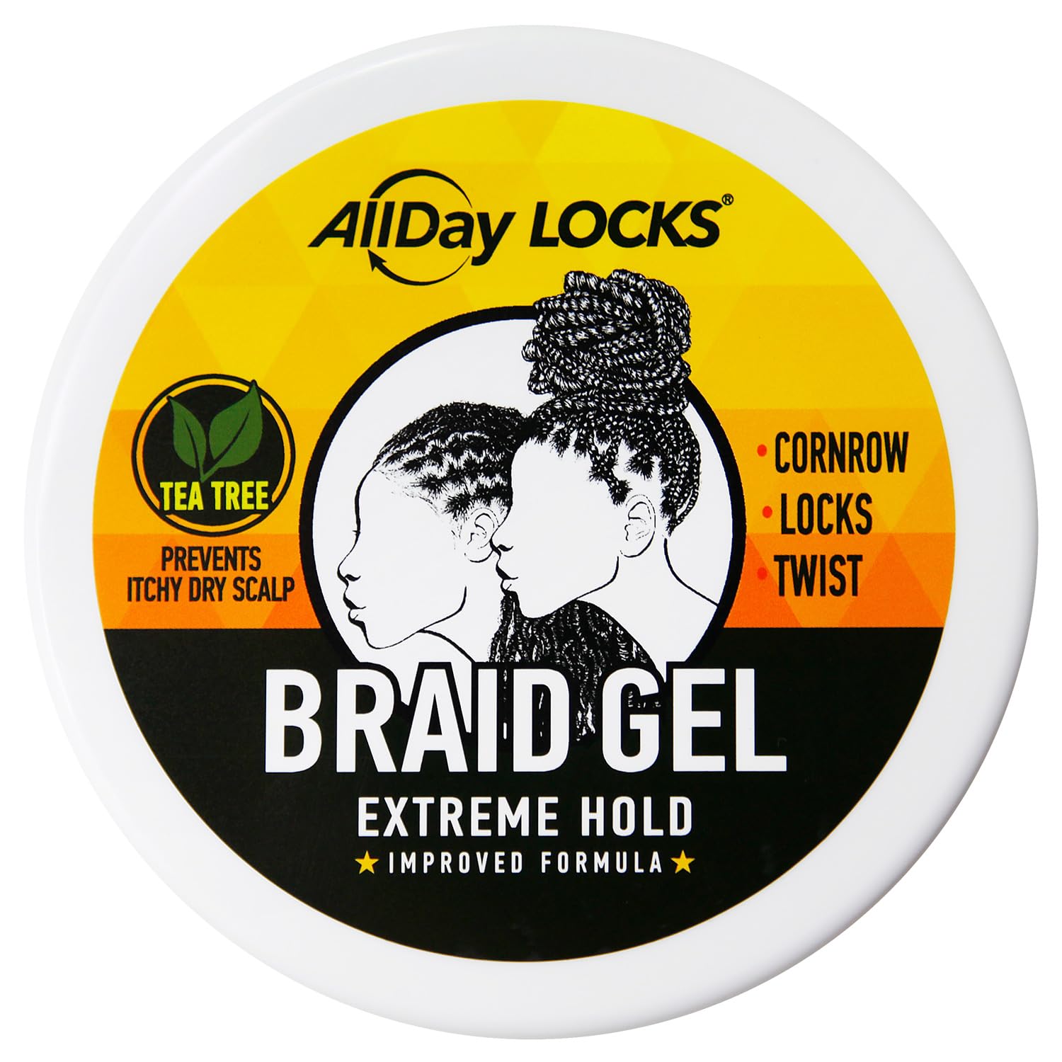 AllDay Locks Gel application-dans-cheveux démontrant la facilité d’application