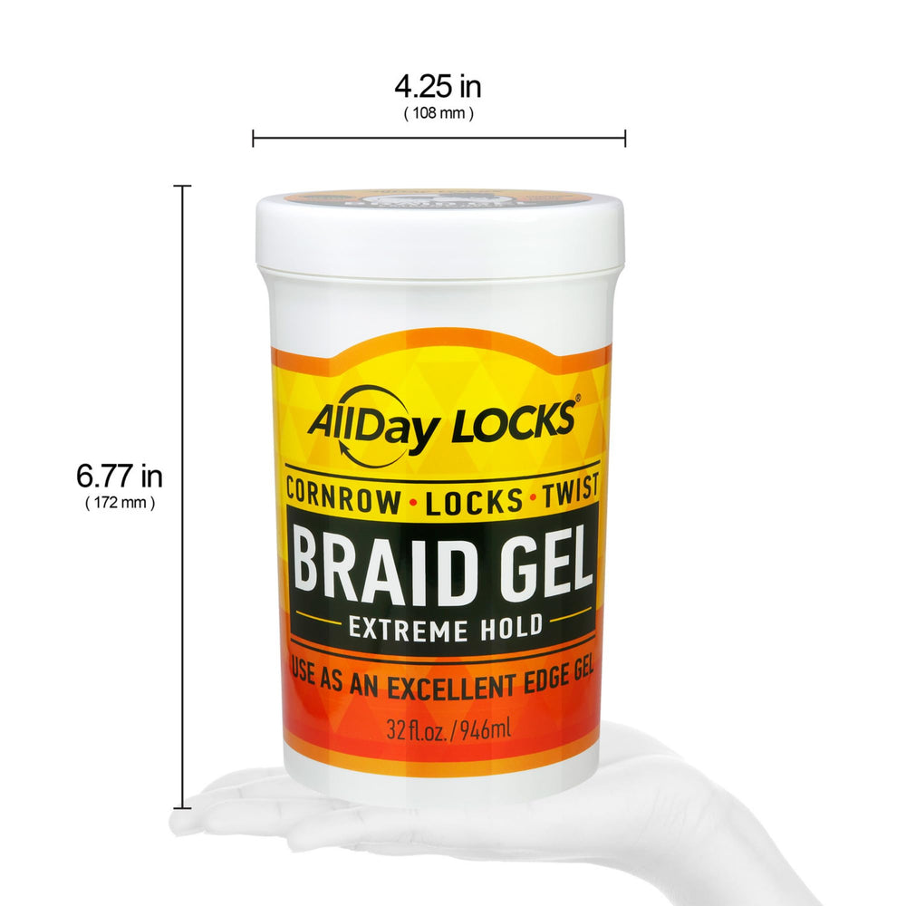 AllDay Locks Gel brillance-naturelle révélant une brillance saine