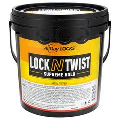 AllDay Locks Lock N Twist Supreme Hold – application fluide pour coiffage et retwist