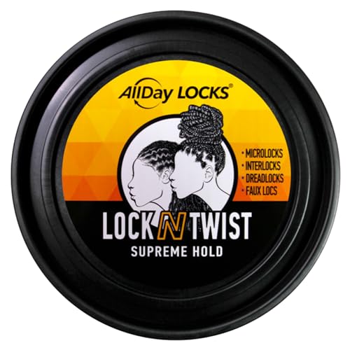 AllDay Locks Lock N Twist Supreme Hold – appliquez rapidement le gel avec les doigts
