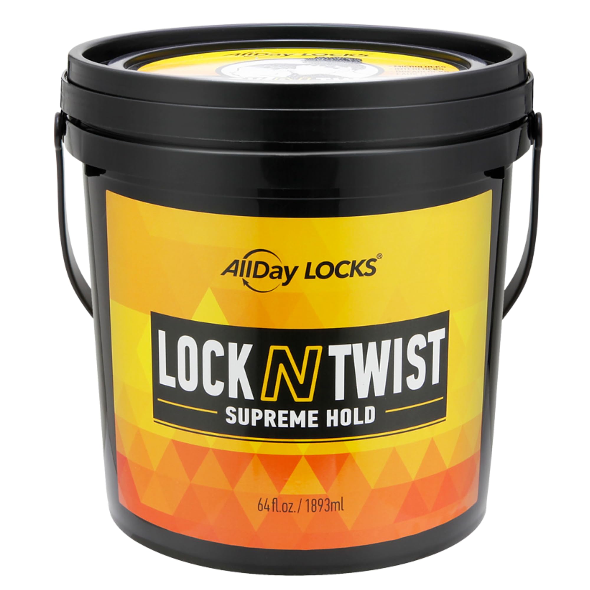 AllDay Locks Lock N Twist Supreme Hold – bouteille de gel nourrissant pour locs et brillance durable