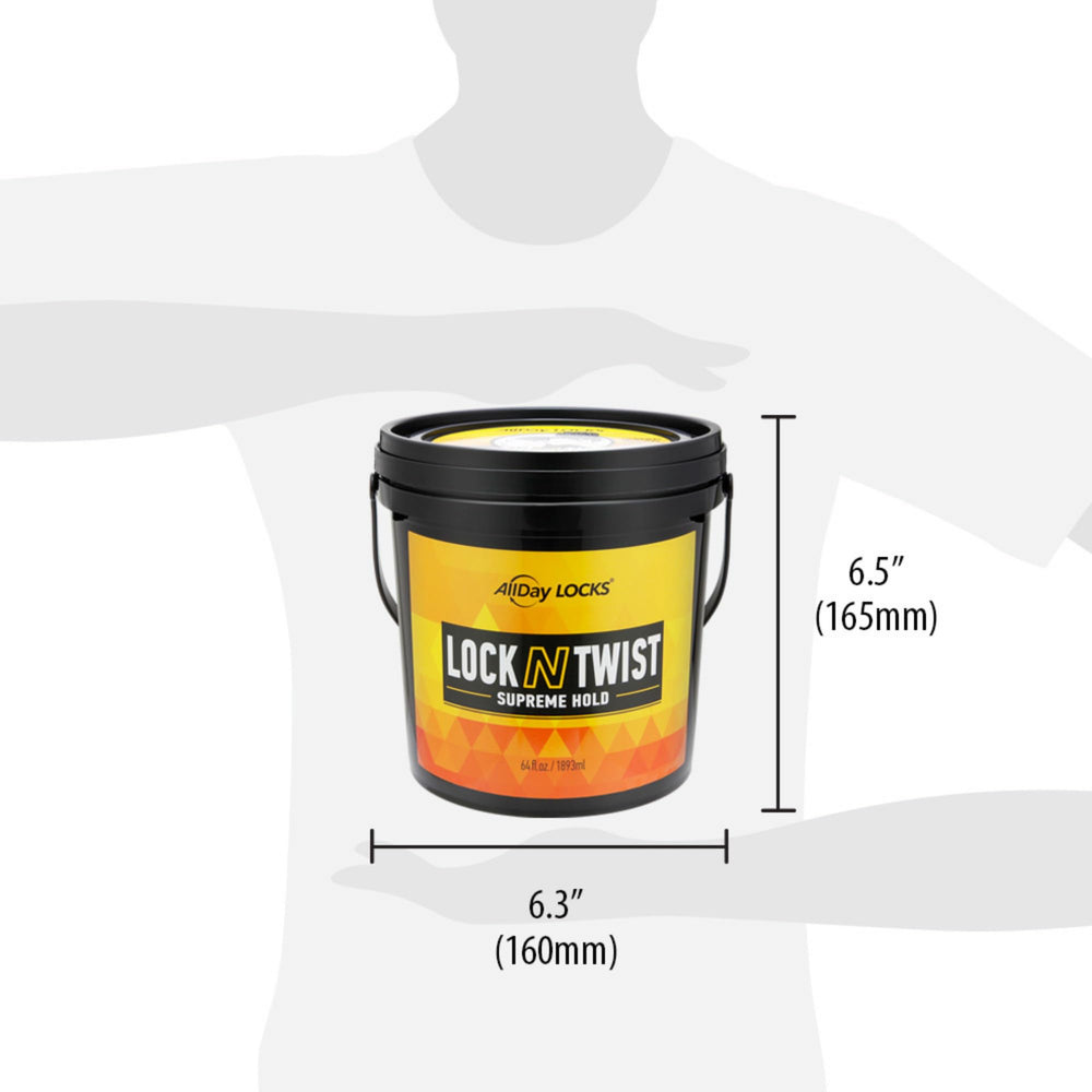 AllDay Locks Lock N Twist Supreme Hold – contrôle des contours sans résidu