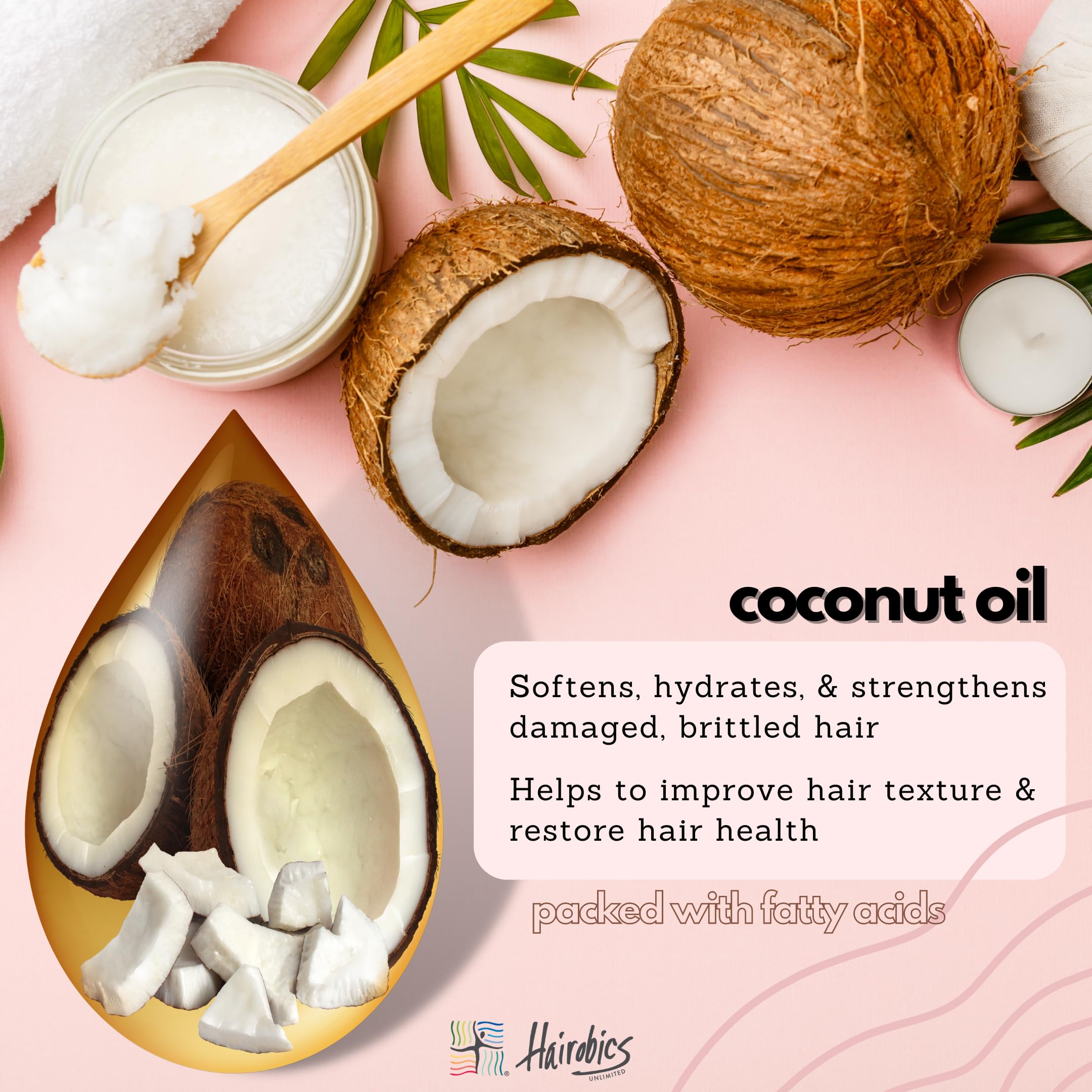 AllDay Locks Shampoing Perruque Synthétique – huile de coco et glycérine adoucissent les fibres.