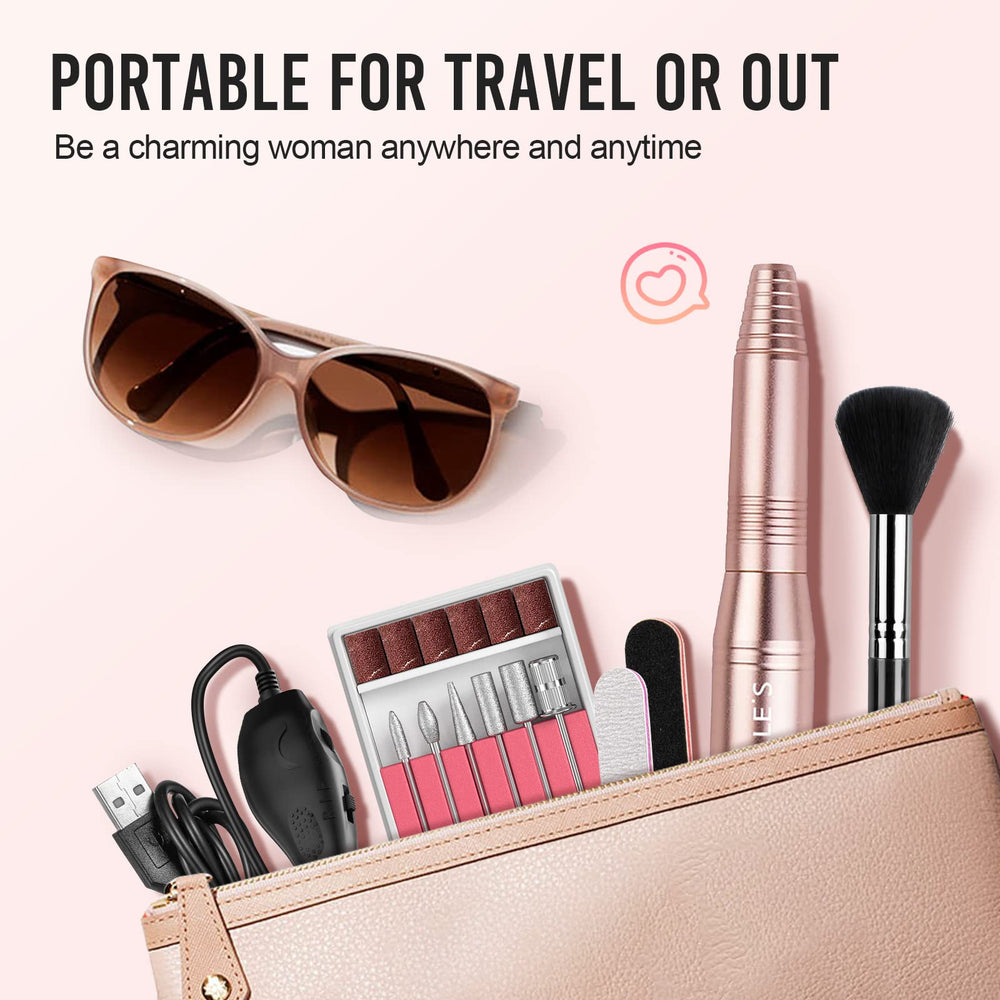 Alle's perce-ongles USB pour une utilisation pratique partout.