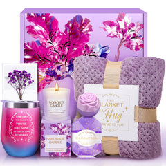 Allemu – couverture flanelle violette pour un cocooning chaleureux à la maison