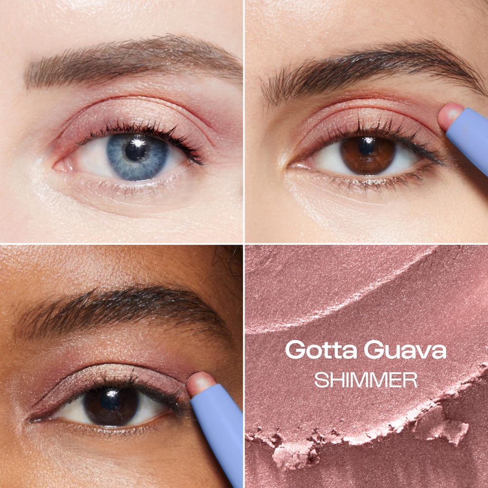 ALLEYOOP 11th Hour Crease-proof Rose Shimmer stays put without smudging.