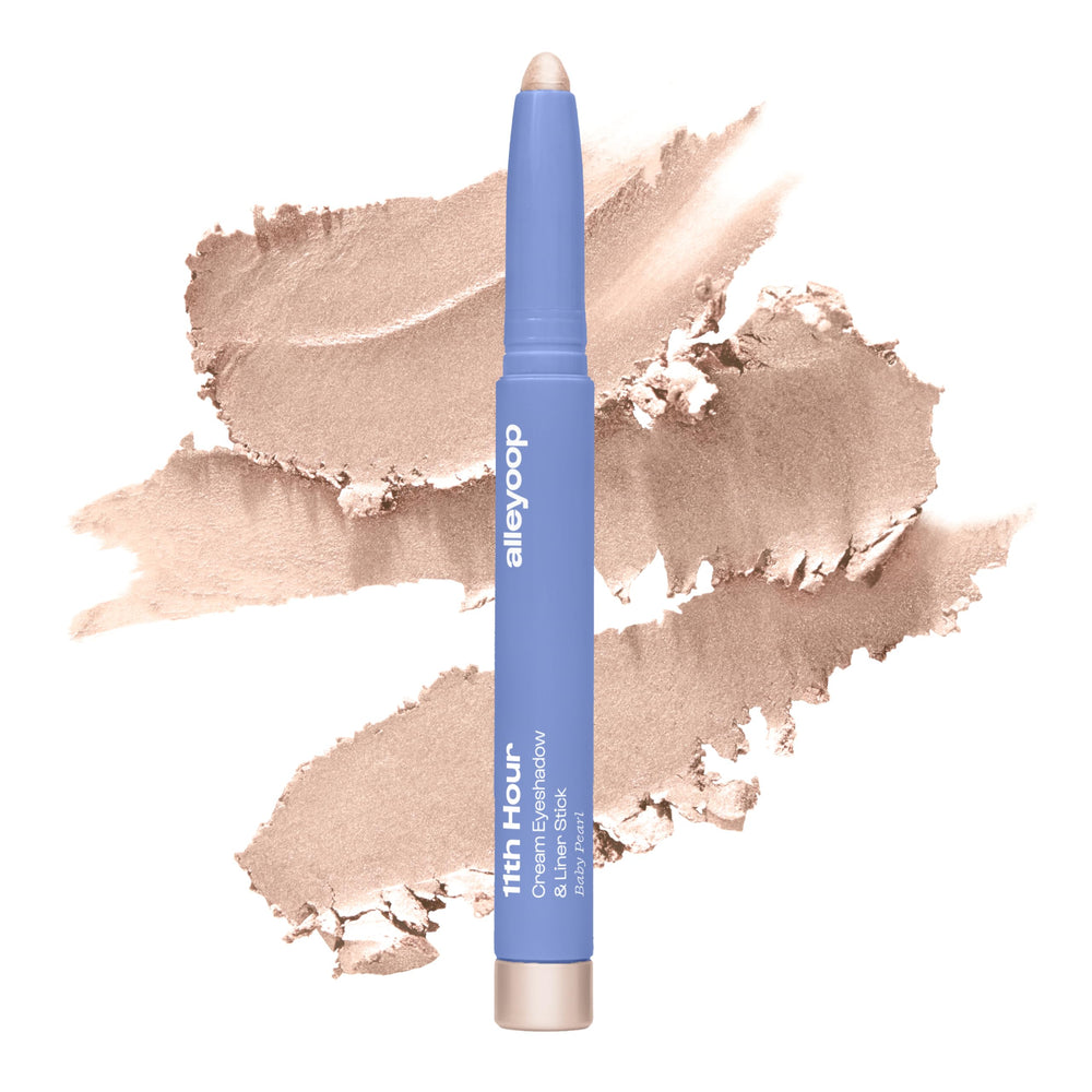 ALLEYOOP 11th Hour Stylo Ombres Yeux Brillant Champagne, fini scintillant et tenue durable.