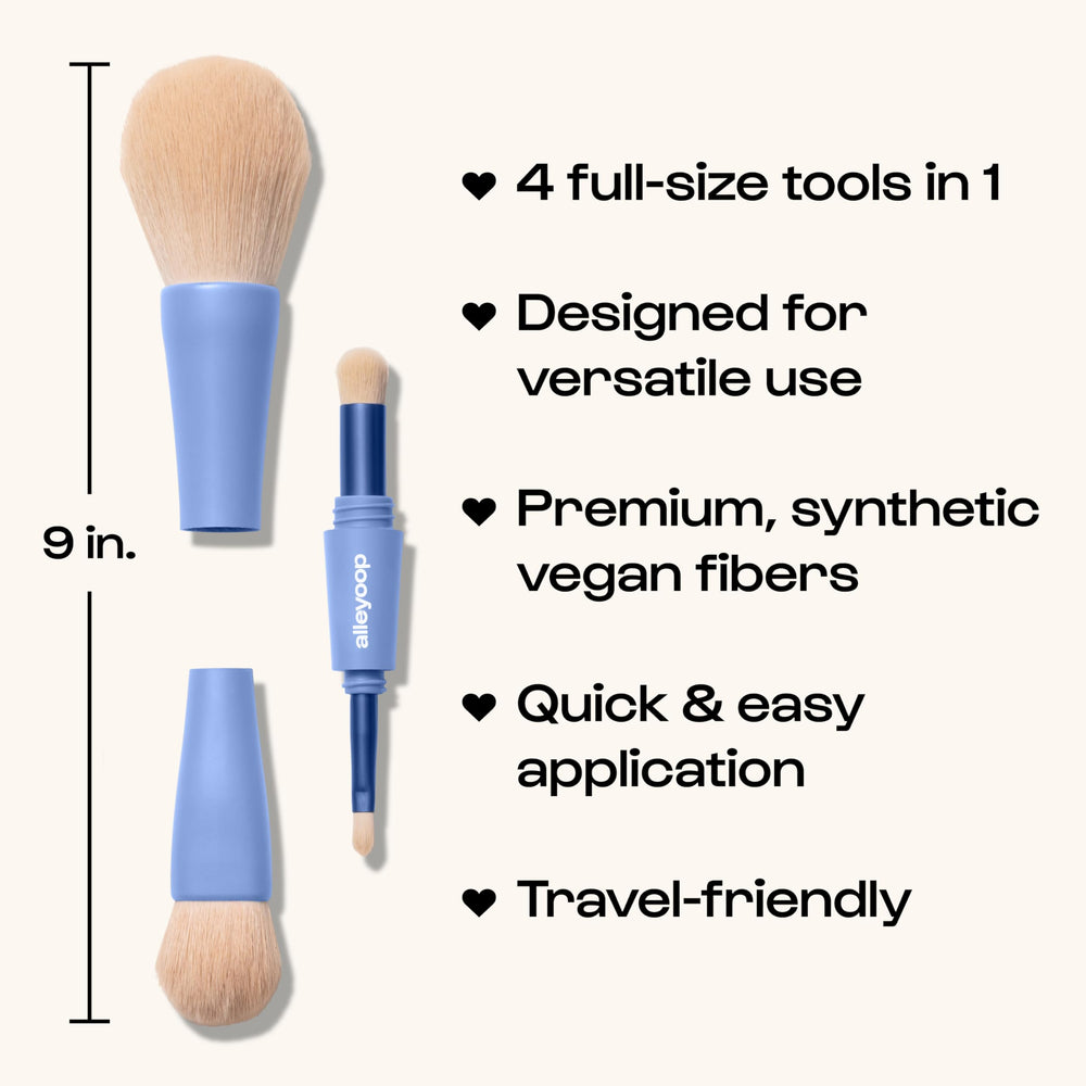 ALLEYOOP Overachiever – brosse mélange pour un estompage fluide et homogène.