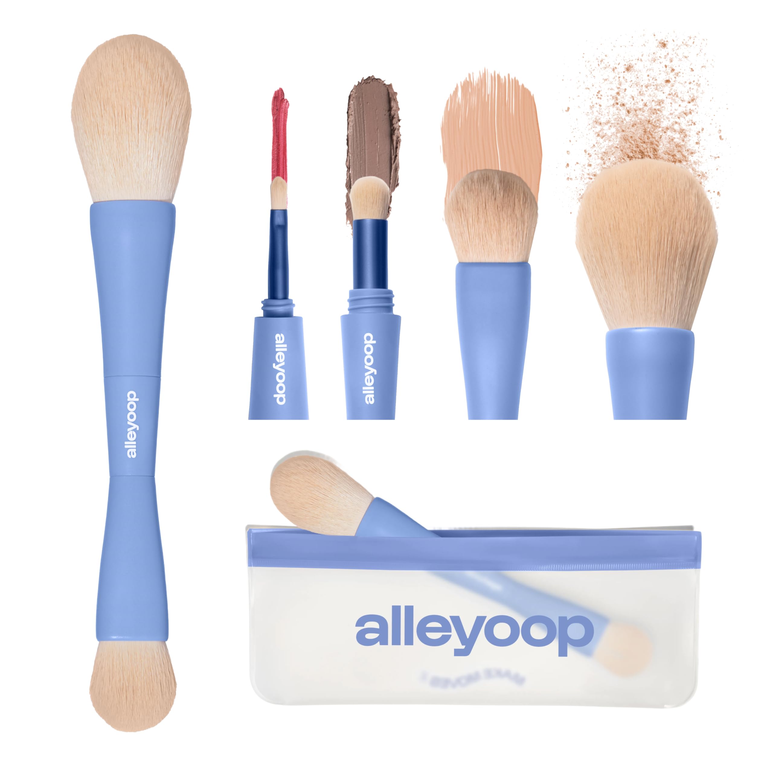 ALLEYOOP Overachiever – brosse poudre pour une finition légère et uniforme.