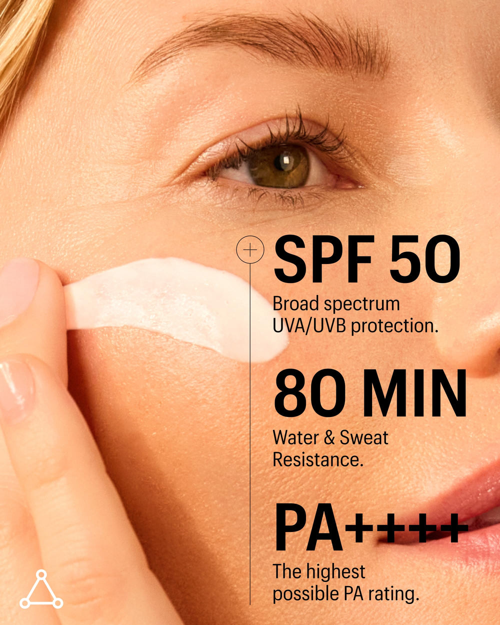Allies of Skin SPF50 pour le visage, teint naturel et éclat progressif.