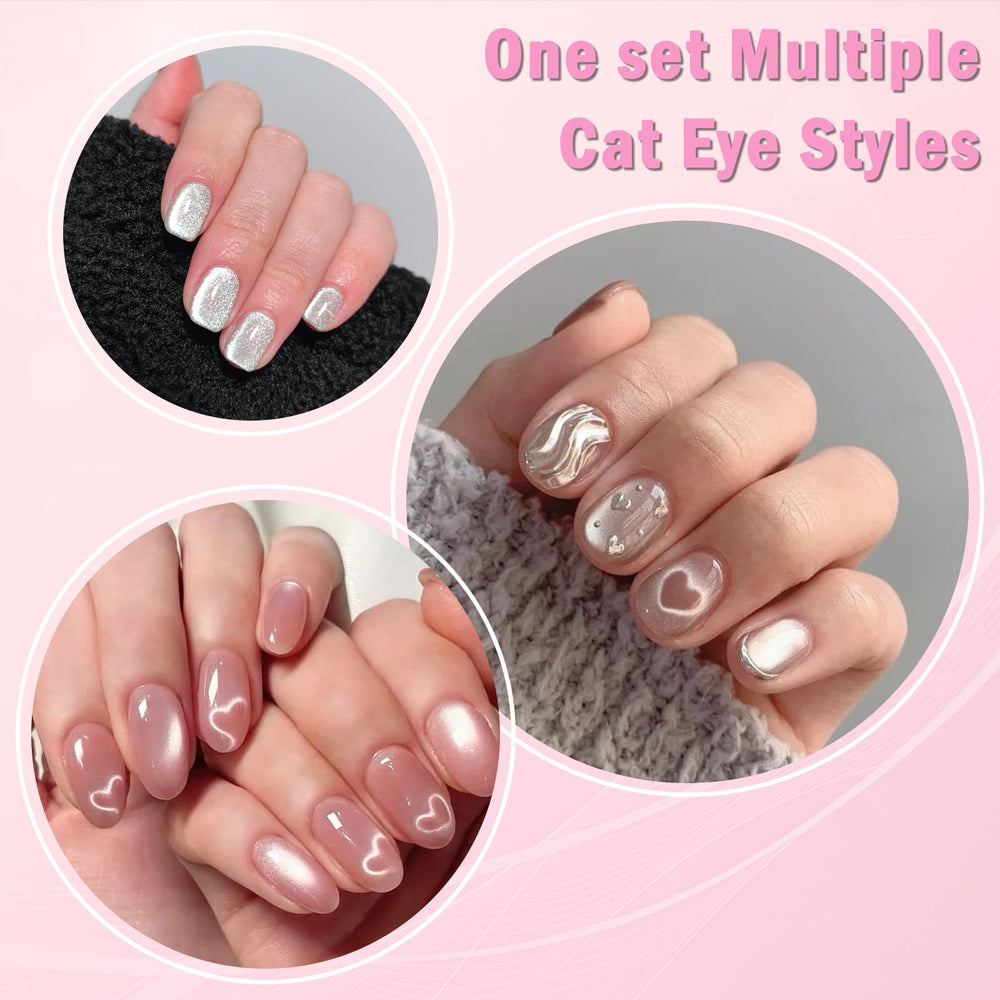 Allstarry aimant perle œil-chat, motifs précis et rapides