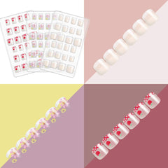 Allstarry coffret 120 faux ongles - emballage clair et prêt à utiliser.