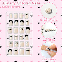Allstarry design pré-collant ongles enfants, pratique et facile à utiliser.