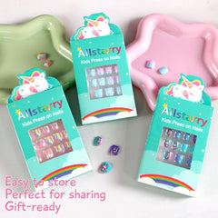 Allstarry coffret trio d’ongles adhésifs: variétés faciles à assortir.