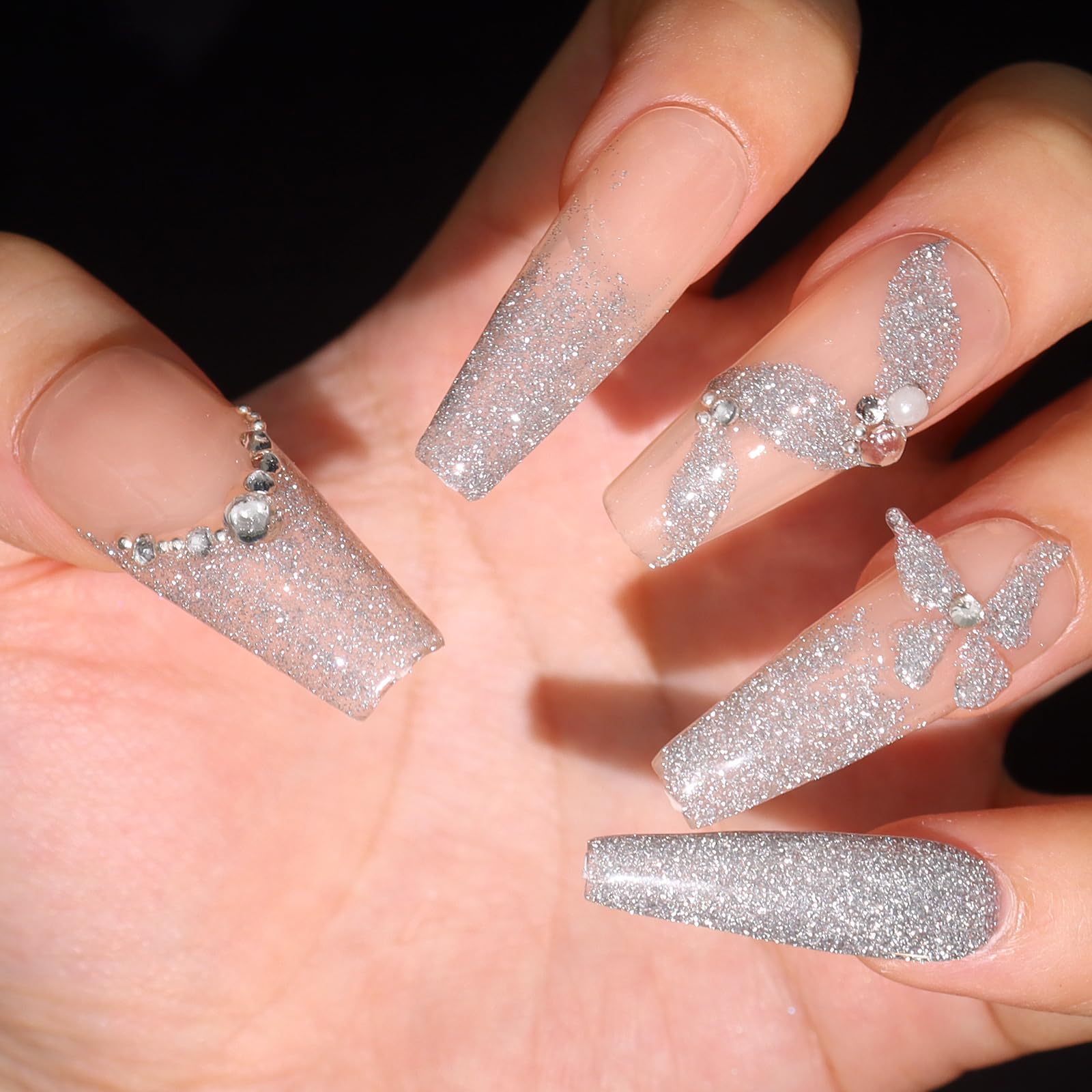 Allstarry vernis gel effet-disco-lumiere, brillance marquante sous éclairage.