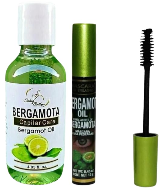 Alma Belleza huile bergamote capillaire: flacon 120 ml pour cuir chevelu et cheveux.