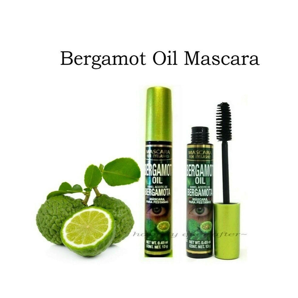 Mascara bergamote Alma Belleza étanche pour cils et tenue durable.
