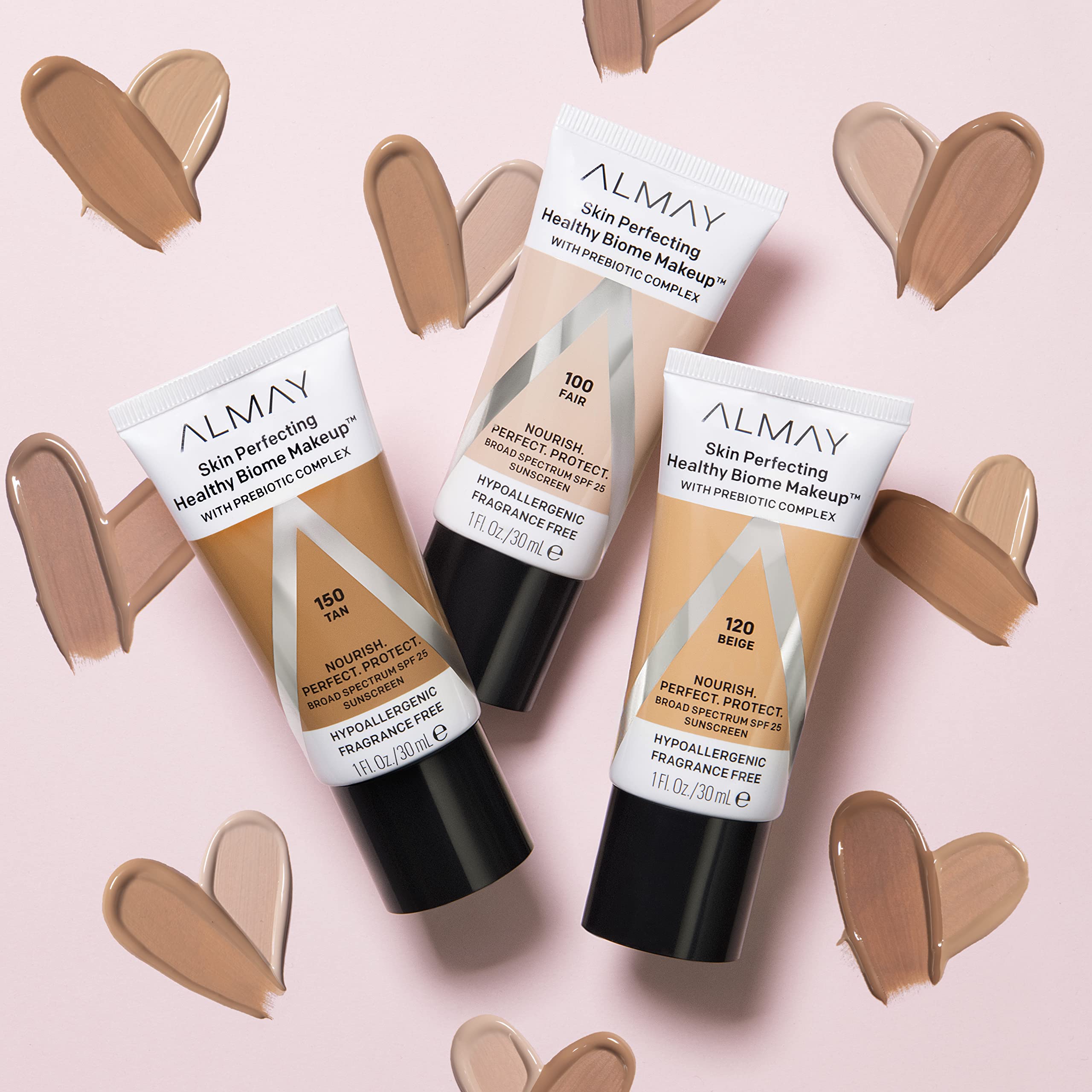 Almay peau sensible adaptée, hypoallergénique