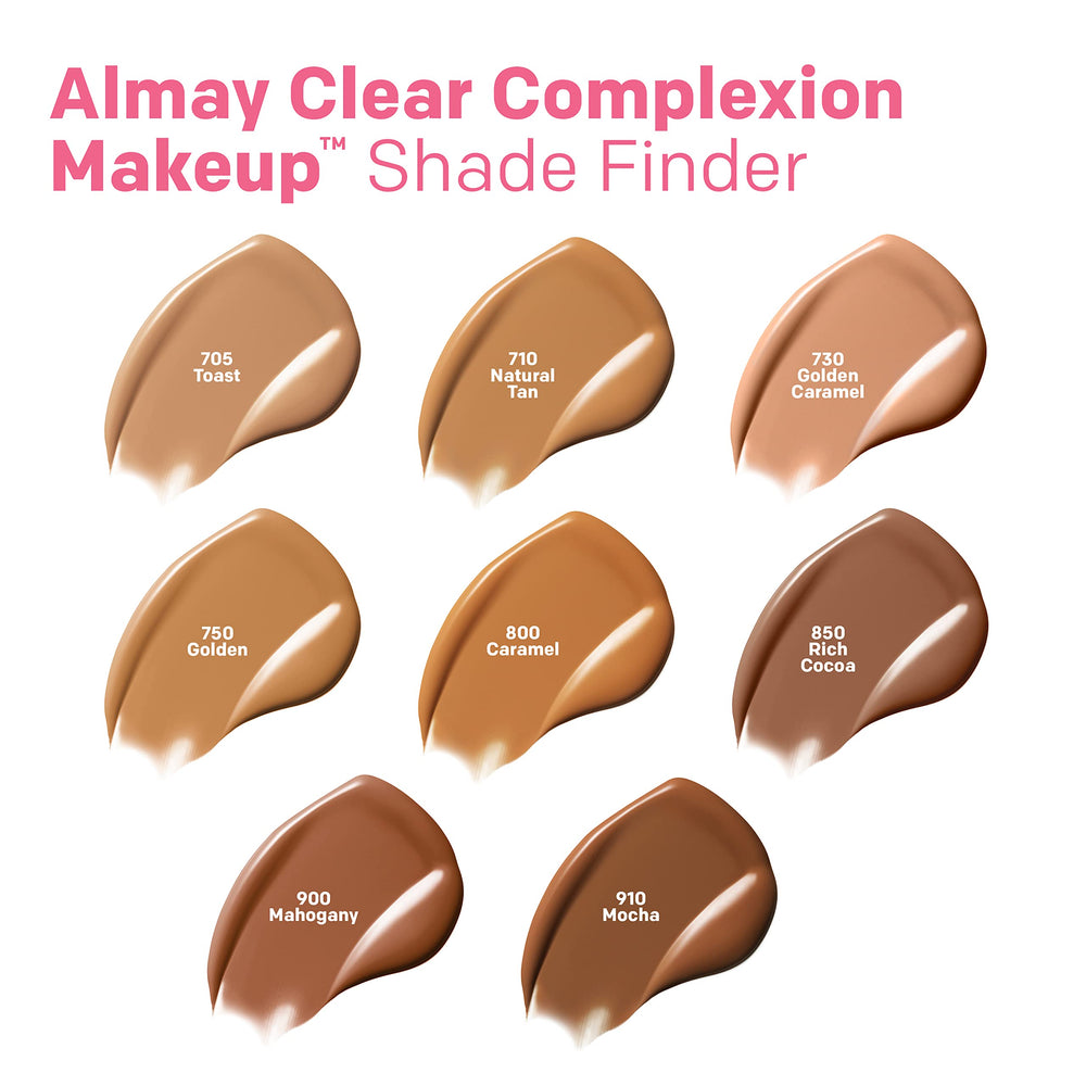 Fragrance-free Almay Clear Complexion Foundation suitable for sensitive skin