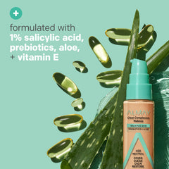 Foundation delivering soft matte finish on skin for all-day shine control