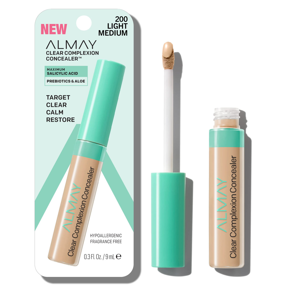 Correcteur Almay en flacon pour cibler les imperfections avec fini mat.